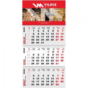 Jumbo Sıvama Gemici Takvim ( 39,6 x 83 cm )