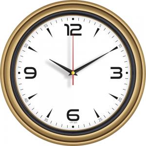 Plastik Duvar Saati ( Ø 34 cm )