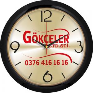 Plastik Duvar Saati ( Ø 35 cm )